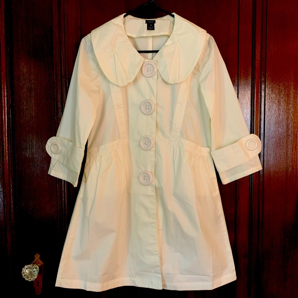 Doris Day Retro White Jacket/Frock